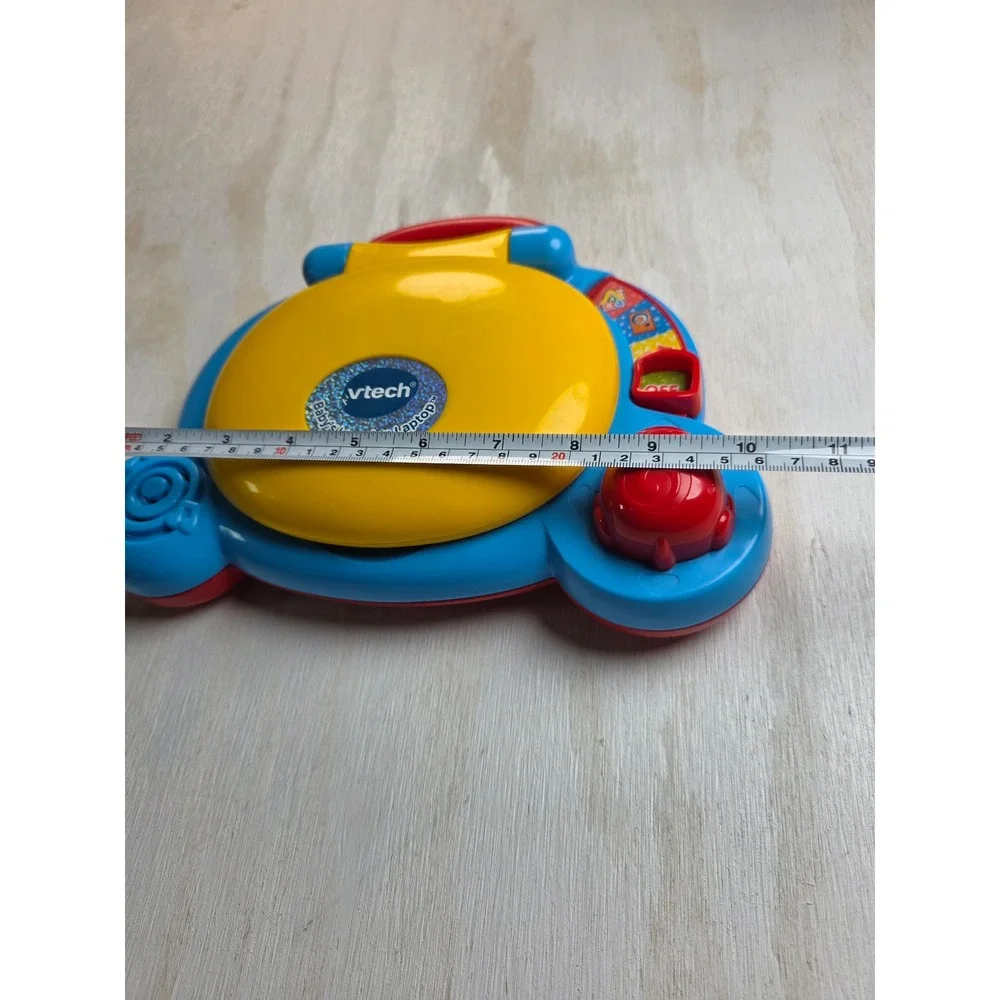 VTech Baby's Learning Laptop Blue Yellow Red Educational Toddler Toy Classic